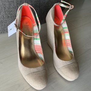 The Webster Miami Target Espadrille Wedges size 9